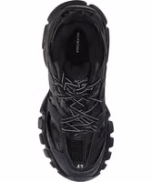 Black Polyethylene Athletic Sneakers 4