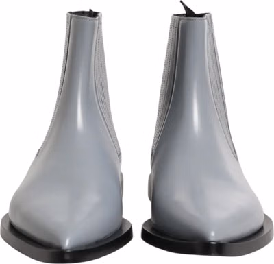 Light Gray Chelsea Short Ankle Boots Shoes