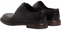Black Calfskin Leather Oxford Dress Shoes 4