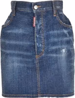 Blue Denim Skirt 1