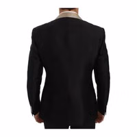 Black Silk Blazer 3