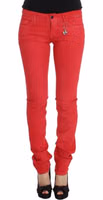 Multicolor Cotton Skinny Jeans 1