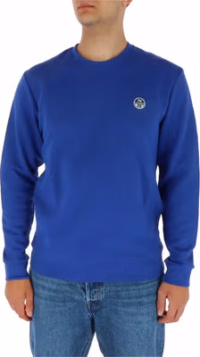 Blue Cotton Sweatshirt