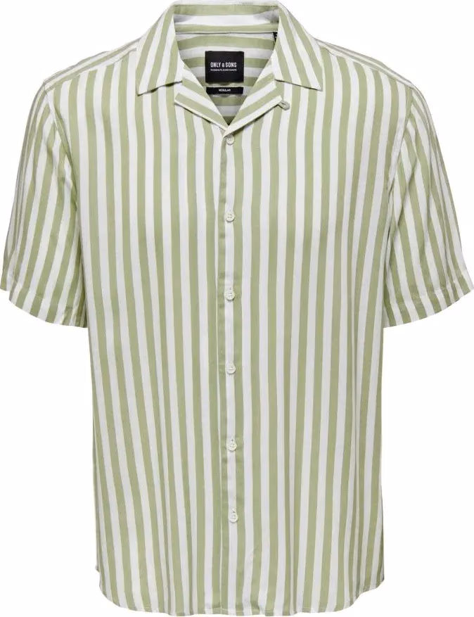 Bicolor Cotton Pattern Shirt