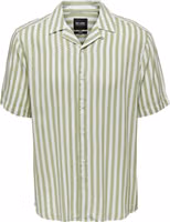 Bicolor Cotton Pattern Shirt 1