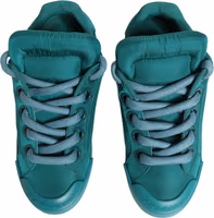 Teal Portofino Men Low Top Sneakers Shoes 2
