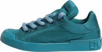 Teal Portofino Men Low Top Sneakers Shoes 5