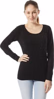 Black Cashmere Sweater 1