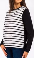 Black Modal Long Sleeve T-Shirt 2
