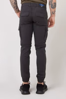 Brown Cotton Cargo Pants 2