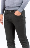 Green Cotton Slim Fit Jeans 2