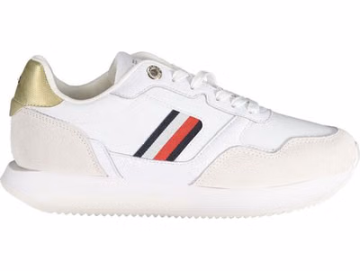 White Leather Women Sneaker
