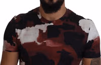 Multicolor Tie Dye Cotton Crew Neck T-shirt 3