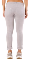 Gray Cotton Skinny Pants 2