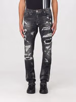 Gray Denim Slim Fit Jeans 1