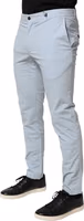 Light Blue Skinny Dress Trouser Pants 2