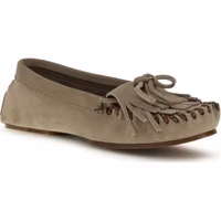 Gray Calf Leather Bos Taurus Moccassin 2