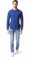 Blue Marabou Sweatshirt 2