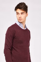 Bordeaux Wool Sweatshirt 3