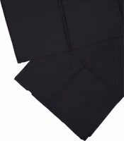 Black Virgin Wool Scarf 3
