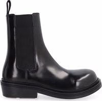 Black Calfskin Chelsea Boots 1