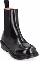 Black Calfskin Chelsea Boots 2