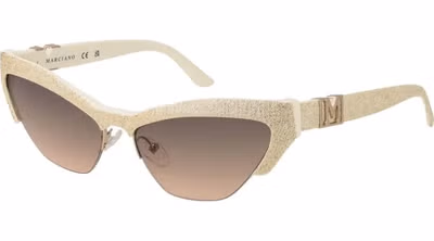 Beige Acetate Sunglasses