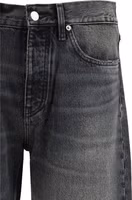 Black Cotton Relaxed Fit Jeans 3