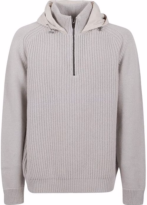 Gray Wool Sweatshirt