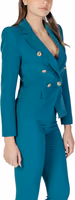 Black Polyester Blazer 3