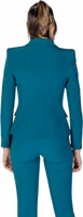Black Polyester Blazer 4