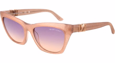 Beige Acetate Sunglasses