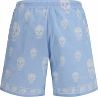 Blue Polyamide Shorts 2