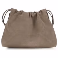 Beige Calf Leather Bos Taurus Shoulder Bag 1