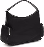 Black Nylon Shoulder Bag 3