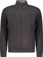Black Cotton Men Sweatshirt 1