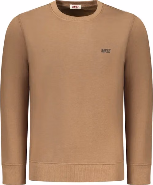 Marrone Cotton Men Sweatshirt