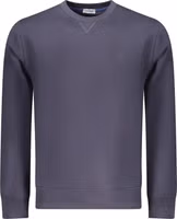 Blue Cotton Men Sweatshirt 1
