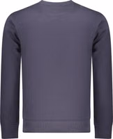 Blue Cotton Men Sweatshirt 2