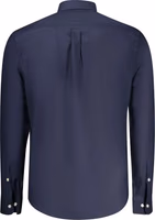 Blu Cotton Male Shirt 2