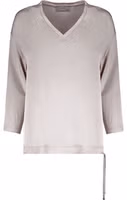 Gray Acetate Tank Tops 1