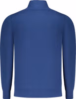 Blue Viscose Men Sweater 2