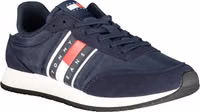 Blue Polyurethane Men Sneaker 2