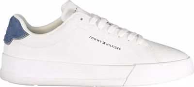 White Polyurethane Men's Sneaker