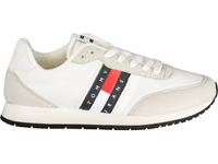 White Polyurethane Men Sneaker 1