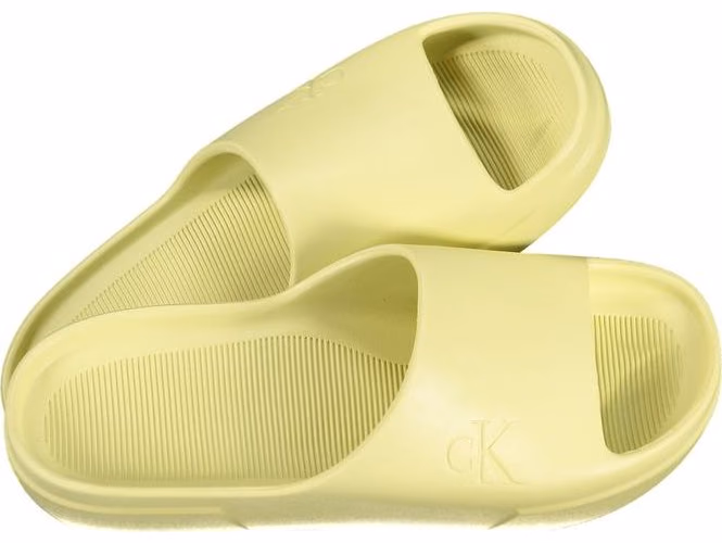 Yellow Polyurethane Men Slipper