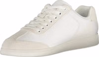 White Polyester Men's Sneaker 3