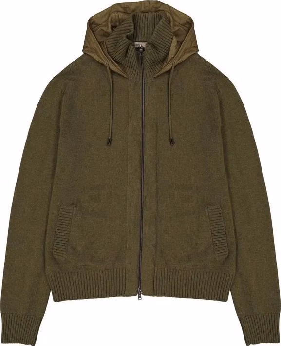 Bicolor Cashmere Sweatshirt