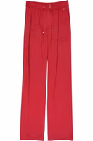 Multicolor Acetate Casual Pants 1