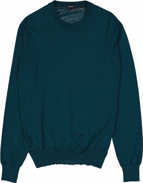 Bicolor Virgin Wool Sweatshirt